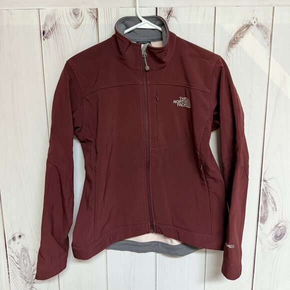 The North Face Apex Softshell Jacket Women’s Medium Dark Burgundy EUC - Picture 1 of 8